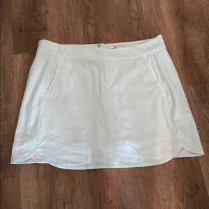 Vineyard Vines Light Green  Striped Women's Skirt